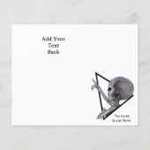 Grey Alien, de waarheid is er Flyer (Achterkant)