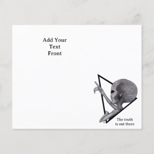 Grey Alien, de waarheid is er Flyer