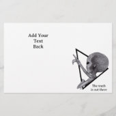 Grey Alien, de waarheid is er Flyer (Achterkant)