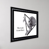 Grey Alien, de waarheid is er Folie Afdrukken (Laagn)