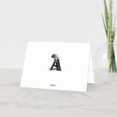 Grey Alien, de waarheid is er Folie Wenskaart (Achterkant)