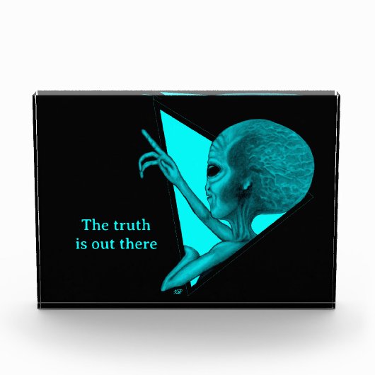Grey Alien, de waarheid is er Fotoblokken (Voorkant)