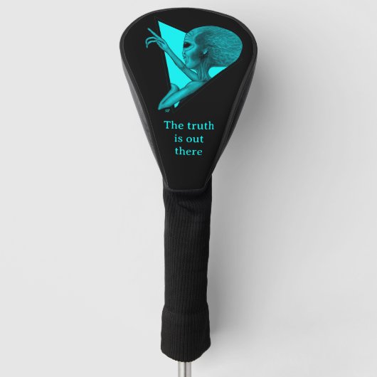 Grey Alien, de waarheid is er Golfheadcover (Voorkant)