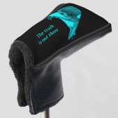 Grey Alien, de waarheid is er Golfheadcover (3/4 voorkant)
