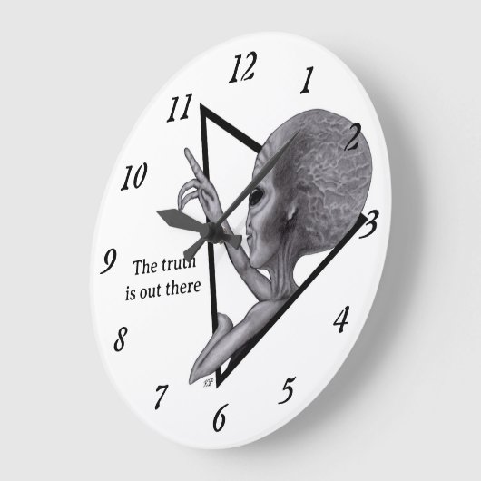 Grey Alien, de waarheid is er Grote Klok (Hoek)