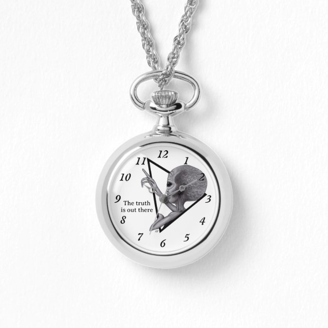 Grey Alien, de waarheid is er Horloge (Voorkant)
