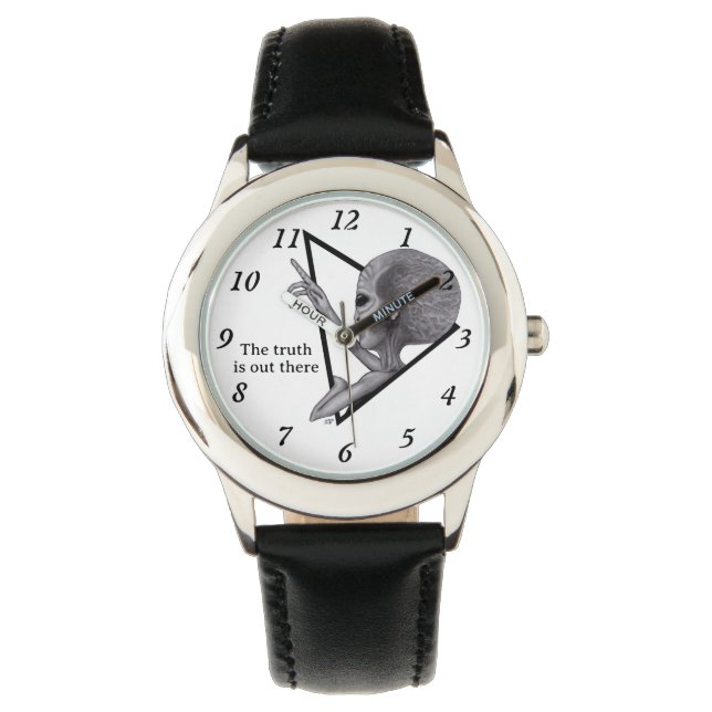 Grey Alien, de waarheid is er Horloge (Voorkant)