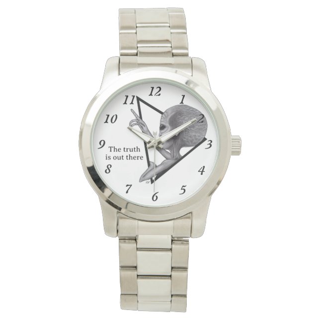 Grey Alien, de waarheid is er Horloge (Voorkant)