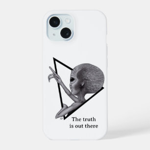 Grey Alien, de waarheid is er iPhone 15 Case