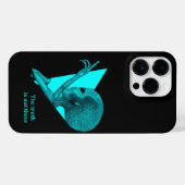 Grey Alien, de waarheid is er iPhone Hoesje (Achterkant horizontaal)