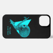 Grey Alien, de waarheid is er iPhone Hoesje (Achterkant horizontaal)