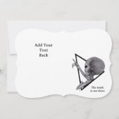 Grey Alien, de waarheid is er Kaart (Achterkant)