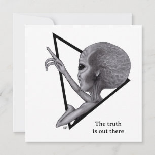 Grey Alien, de waarheid is er Kaart