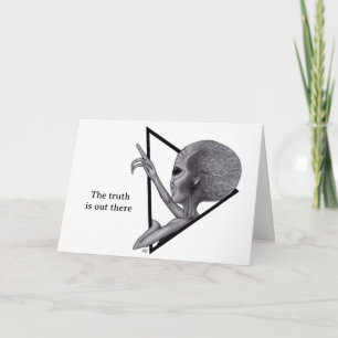 Grey Alien, de waarheid is er Kaart