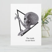 Grey Alien, de waarheid is er Kaart (Staand voorkant)
