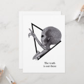 Grey Alien, de waarheid is er Kaart (Voorkant / Achterkant in situ)