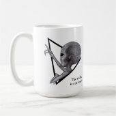 Grey Alien, de waarheid is er Koffiemok (Links)