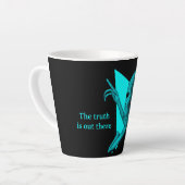 Grey Alien, de waarheid is er Latte Mok (Linkerhoek)