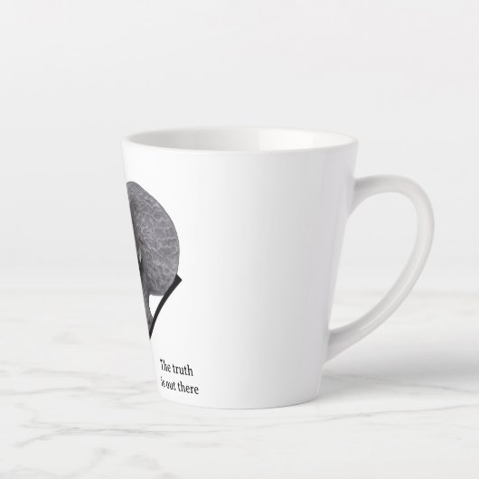 Grey Alien, de waarheid is er Latte Mok (Rechts)