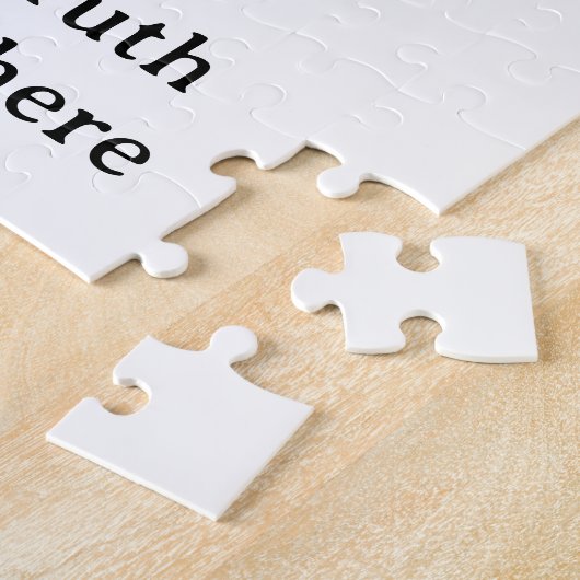 Grey Alien, de waarheid is er Legpuzzel (Zijkant)