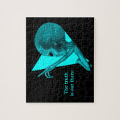 Grey Alien, de waarheid is er Legpuzzel (Verticaal)