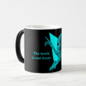 Grey Alien, de waarheid is er Magische Mok (Voorkant links)