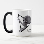 Grey Alien, de waarheid is er Magische Mok (Links)