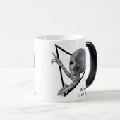 Grey Alien, de waarheid is er Magische Mok (Voorkant rechts)