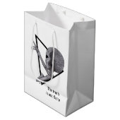 Grey Alien, de waarheid is er Medium Cadeauzakje (Voorkant Gekanteld)