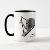 Grey Alien, de waarheid is er Mok (Links)