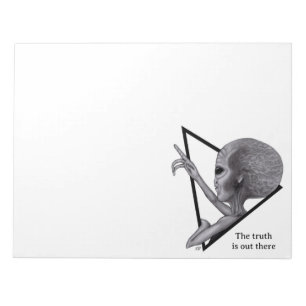 Grey Alien, de waarheid is er Notitieblok