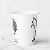 Grey Alien, de waarheid is er Papieren Bekers (Links)