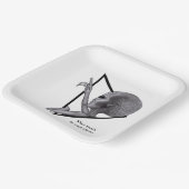 Grey Alien, de waarheid is er Papieren Bordje (Gebogen)