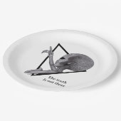 Grey Alien, de waarheid is er Papieren Bordje (Gekanteld)