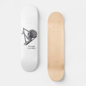 Grey Alien, de waarheid is er Persoonlijk Skateboard (Voorkant)