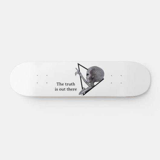 Grey Alien, de waarheid is er Persoonlijk Skateboard (Horizontaal)