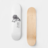 Grey Alien, de waarheid is er Persoonlijk Skateboard (Voorkant)