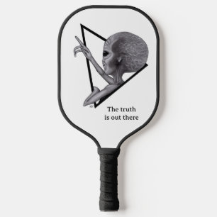 Grey Alien, de waarheid is er Pickleball Paddle