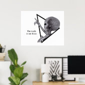 Grey Alien, de waarheid is er Poster (Thuiskantoor)