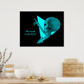 Grey Alien, de waarheid is er Poster (Keuken)
