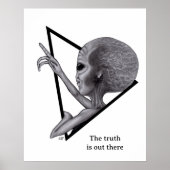 Grey Alien, de waarheid is er Poster (Voorkant)