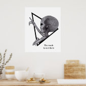 Grey Alien, de waarheid is er Poster (Keuken)