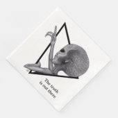 Grey Alien, de waarheid is er Servet (Hoek)