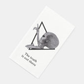 Grey Alien, de waarheid is er Servet (Hoek)