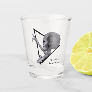 Grey Alien, de waarheid is er Shot Glas