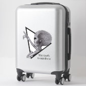 Grey Alien, de waarheid is er Sticker (Koffer)