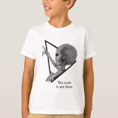 Grey Alien, de waarheid is er T-shirt (Voorkant)
