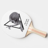 Grey Alien, de waarheid is er Tafeltennisbatje (Zijkant)