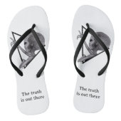 Grey Alien, de waarheid is er Teenslippers (Voetbed)