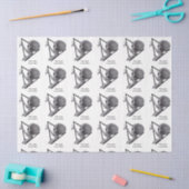 Grey Alien, de waarheid is er Tissuepapier (Craft)